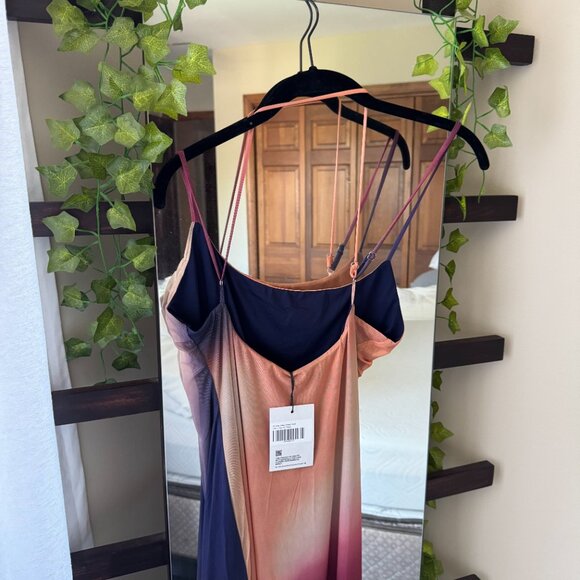 Multicolored Strappy Back Princess Polly Maxi Dress // Size 8 - Picture 5 of 5